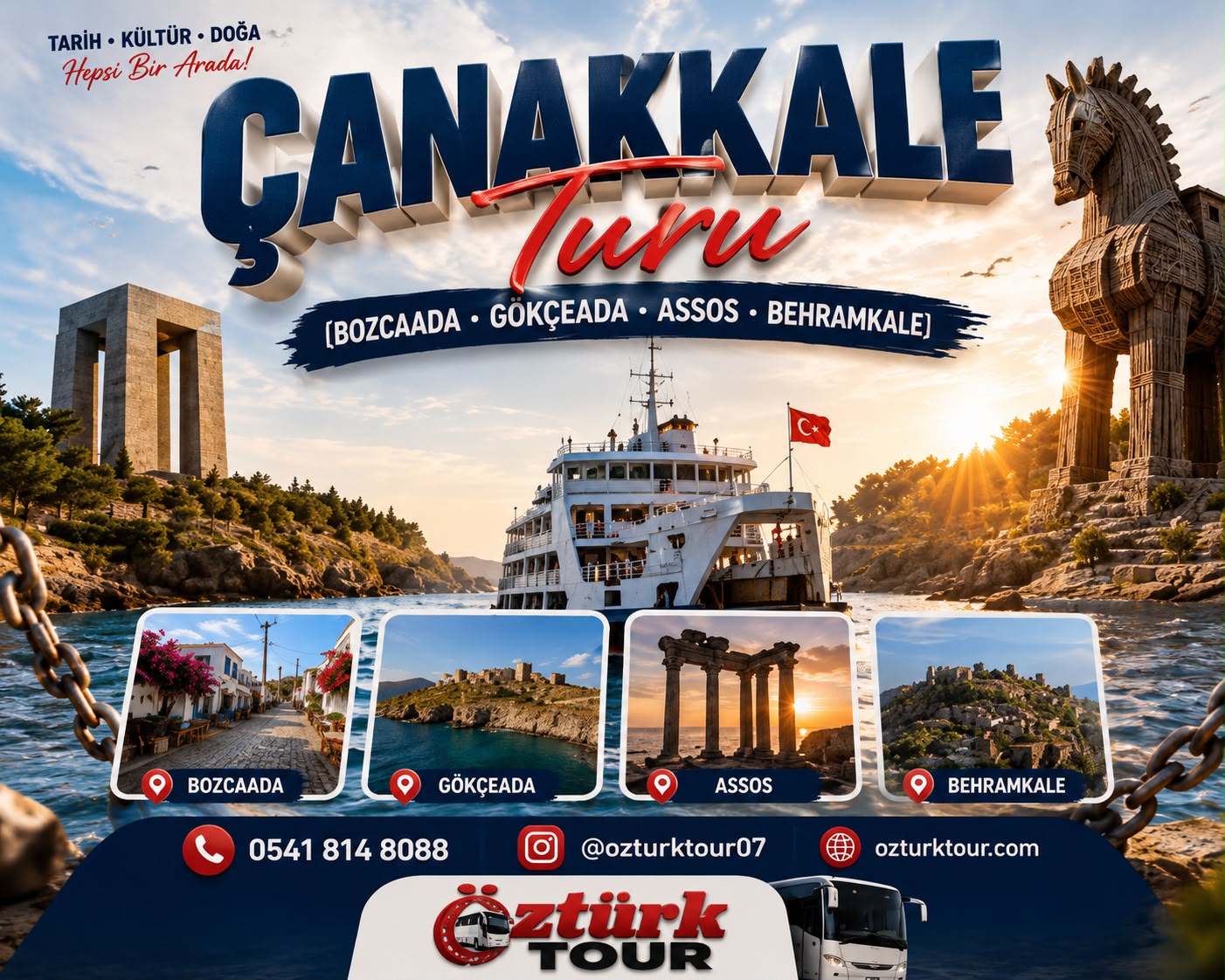 Çanakkale (Adalar) Turu